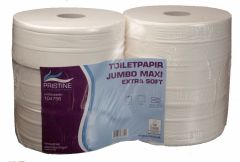Pristine Extra Soft Toiletpapir Jumbo 2 lags - 6 rl/krt