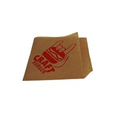 Burgerlomme Craft 12.5 x 13 cm Brun - 1000 stk/krt - UDEN AFGIFTER OG GEBYR