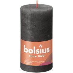 Bloklys 60 timer, Ø68 x 130 mm, Antracit grå - 4 stk/krt