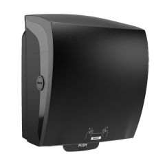 Katrin dispenser til håndklæderulle XL plast sort - 1 stk