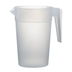 Flergangs Kande Pitcher 1.5 L Hvid - 50 stk/pk