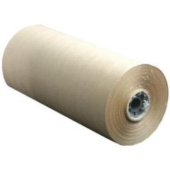 Kraftpapir Økonomirulle, brun ribbet 45g 33cm x 250m, 1 rl