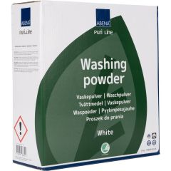 Abena Vaskepulver Puri-Line Svanemrk. hvidt u/farve og parfume - 5 kg