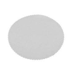 Fadpapir Ø29 cm Rund Præget Hvid, 500 stk/pk