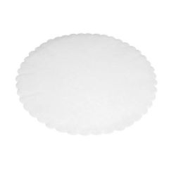 Fadpapir Ø33 cm Rund Præget - 500 stk/pk