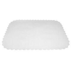 Fadpapir 33x47 cm Firkantet Præget Hvid 40 gr. Kvm - 500 stk/pk