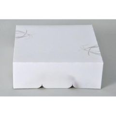 Pap Kageæske u. rude S-Line 230 x 230 x 80 mm - 100 stk/krt