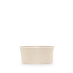 Bambus Salat-/Wok Skål Natur 750 ml, Ø150 mm - 50 stk/pk