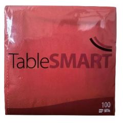 TableSmart Serviet 40 x 40 cm 3-lags Bordeaux - 100 stk/pk