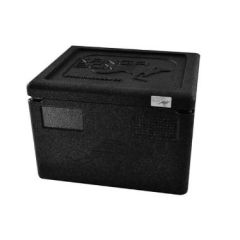 Termokasse Kænga 19 L 1/2 GN med Låg EPP Sort 1 stk