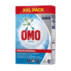 Vaskepulver OMO Professional White m/parfume t/tekstiler 8,4 kg