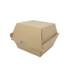 Burgerboks Stor 11.5 x 10.8 x 11 cm Brun - 50 stk/pk