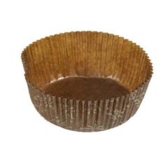 Kagekapsel nr. 11 Ø55 x 28 mm Brun/Guld - 4 pk x 500 stk/krt