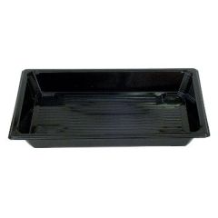 RPET Sushibakke Sort 215 x 147 x 25 mm - 300 stk/krt