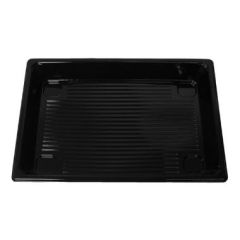 RPET Sushibakke Sort 240 x 175 x 28 mm - 300 stk/krt