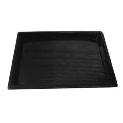 RPET Sushibakke Sort 365 x 265 x 28 mm - 90 stk/krt