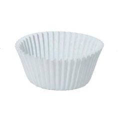 Muffinsforme XL 70x35 mm, hvidt papir - 500 stk/pk