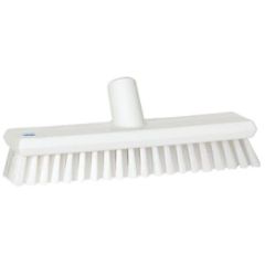 Vikan Gulvskrubbe medium m. vandgennemløb 27 cm Hvid PP