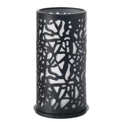 Duni Lysestage Twist Ø75 x H140 mm Metal Sort - 4 stk/krt