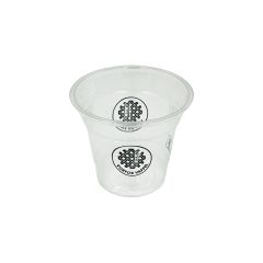 Plastglas Vorfor Vaffel 250 ml / 8 oz Ø95 mm PET Klar - 1000 stk/krt - UDEN AFGIFTER OG GEBYR