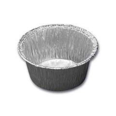 Alubakke til muffins 106 ml Ø80 x 35 mm - 100 stk/pk