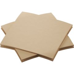 Dunisoft Serviet 20 x 20 cm Natural Brown - 180 stk/pk