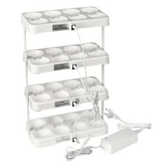 Duni Ladestation LED t. 4 x 8 lys - 1 sæt