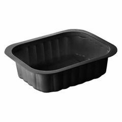 Duni Bakke 1-rum 1/8 GN 350 ml PP Sort - 300 stk/krt