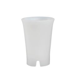 Flergangs Shotsglas 2 cl Hvid - 48 stk/pk