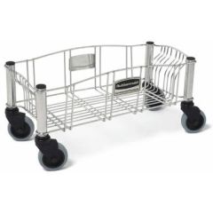 Vogn til Slim Jim pulverlakeret stål grå - 1 stk