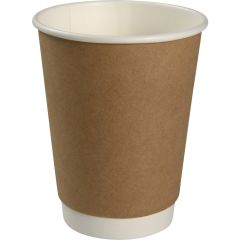 Kaffebæger Nexterday 36 cl kraft/PE 12 oz - 25 stk/pk