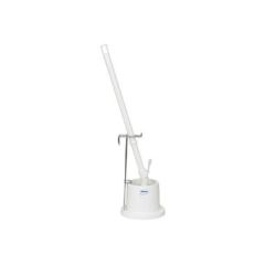 Vikan Toiletbørste m/ langt skaft 72 cm, Hvid - 1 stk