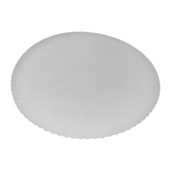 Pizzatallerken Kraftig Ø34 cm 350 gr Hvid - 250 stk/krt