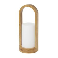 Duni Bambus Lysholder Easy t/LED 100 x 240 mm - 4 stk/krt