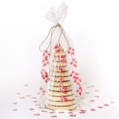 Plastpose til kransekage 310 x 500/50 mm Cellofan PP klar - 100 stk/pk