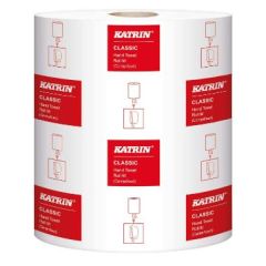 Håndklæderulle Katrin Classic Hvid 300 m 1 lag - 6 rl/krt