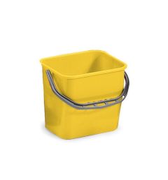 TTS Plastikspand m. Plastikhåndtag 12 L, Gul