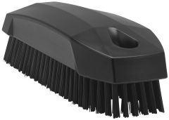Vikan Neglebørste stive børstehår 13x5x4cm, Sort PP - 1 stk