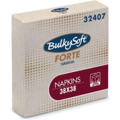 Serviet Bulky soft 38 x 38 cm 2-lag Natur - 40 stk/pk