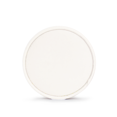 Pap Låg til Suppe-/Isbæger 6-16 oz Hvid - 50 stk/pk