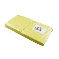 Universalklud i gul 38x38 cm, 20 stk.