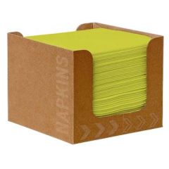 Dunisoft Serviet 20 x 20 cm i disp. Lille Kiwi - 50 stk/pk