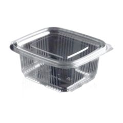 Bæger m/låg Catersource RPET Klar 375 ml - 100 stk/pk