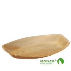 Palmeblad Fad Small 29 x 19 x 2,5 cm - 25 stk/pk