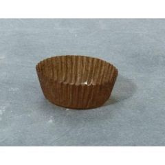 Kagekapsel nr 7 Ø35x16 mm Petit Four Brun/Guld, 2000 Stk/krt