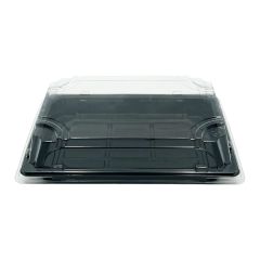 Sushibakke 05 RPET m. låg 188 x 130 x 45 mm Sort - 400 stk/krt