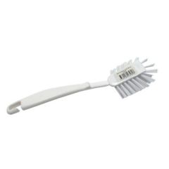 Opvaskebørste Blød/Medium med Skrabekant Hvid