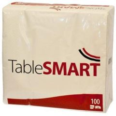 TableSmart Serviet 40x40 cm 2-lag Hvid - 100 stk