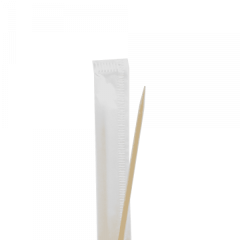 Træ Tandstikker Enkeltpakket 6,5 cm - 1000 stk/pk