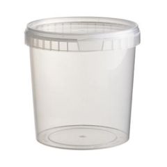 Bæger 1000 ml Ø122 x 123 mm PP Klar - 324 stk/krt